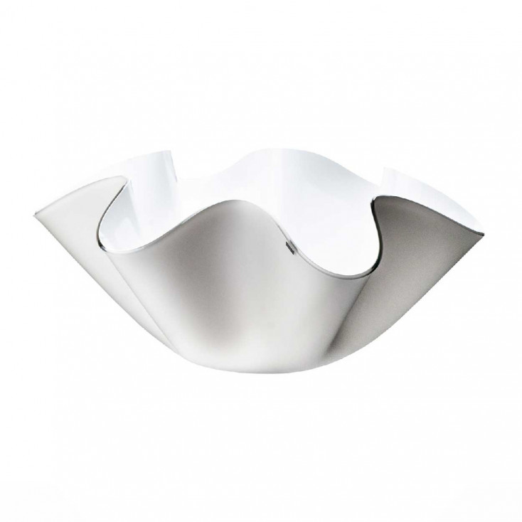 Portabottiglia/Centrotavola grande in plexiglass dalle linee moderne