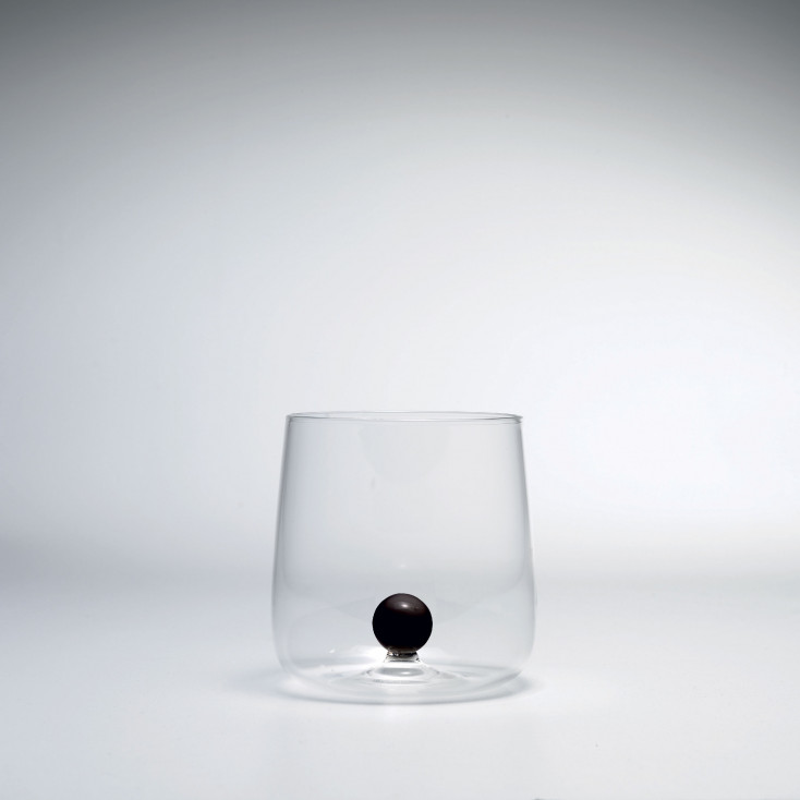 Set 6pz Bicchiere per acqua in vetro dal design moderno