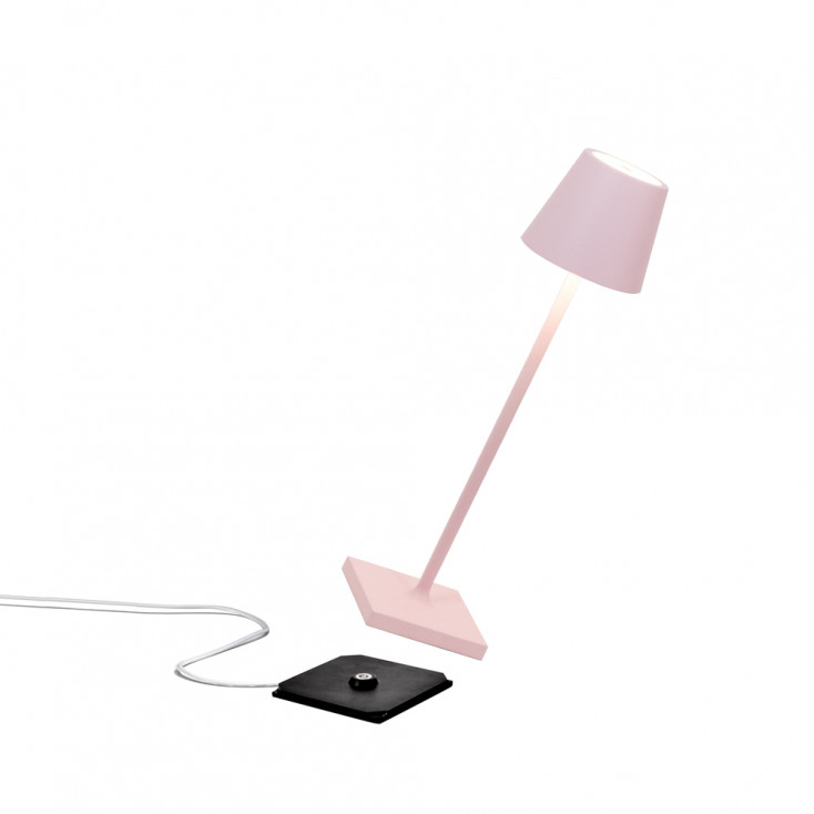 Lampada da tavolo LED dimmerabile e ricaricabile "Poldina Micro"