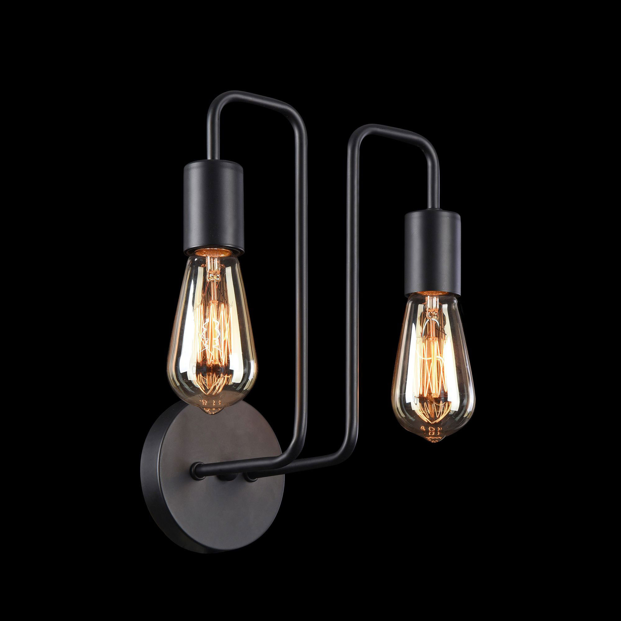 Lampada A Morsetto E27 In Metallo Nero Con Collo Di Cigno Flessibile - 2 Pezzi, 220 Cm Di Cavo, Per Lettura, Studio E Hobby