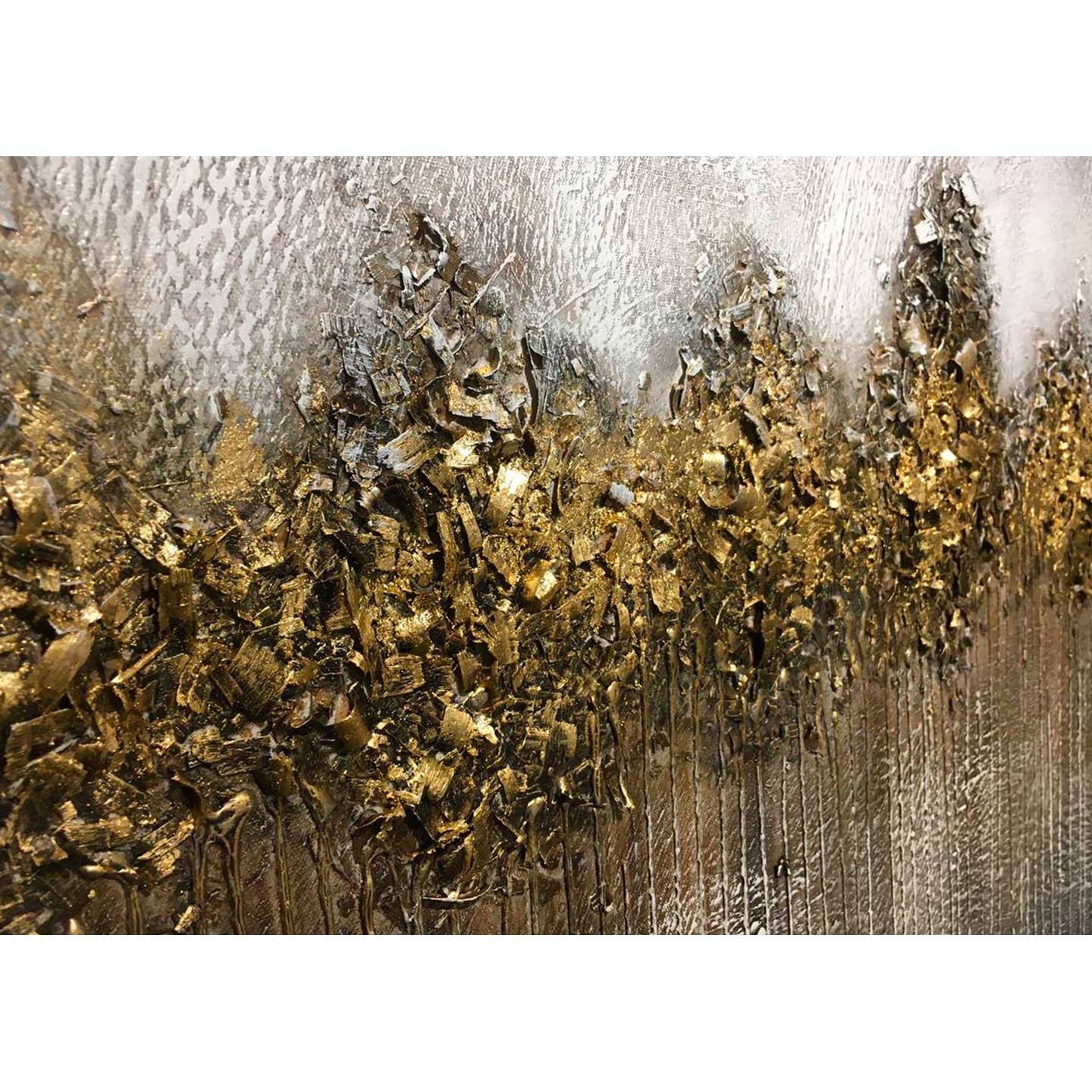 Kunstloft Quadro su tela | 100% DIPINTO A MANO | 120x80cm | Dipinto 'Magia sulla cima dell'albero' | Foresta & Alberi | Multicolore | Arte moderna Kunstloft Quadro su tela | 100% DIPINTO A MANO | 120x80cm | Dipinto 'Magia sulla cima dell'albero' | Foresta & Alberi | Multicolore | Arte moderna