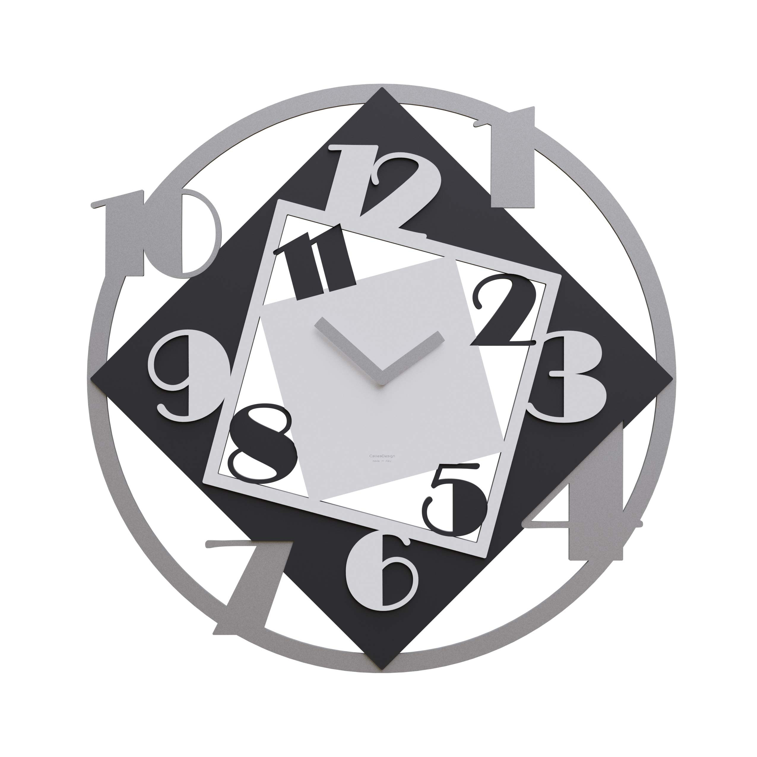 Antiorario inverso Anti orologio da parete conto alla rovescia Design semplice orologio decorazioni per la casa per soggiorno orologio da parete stampato all'indietro