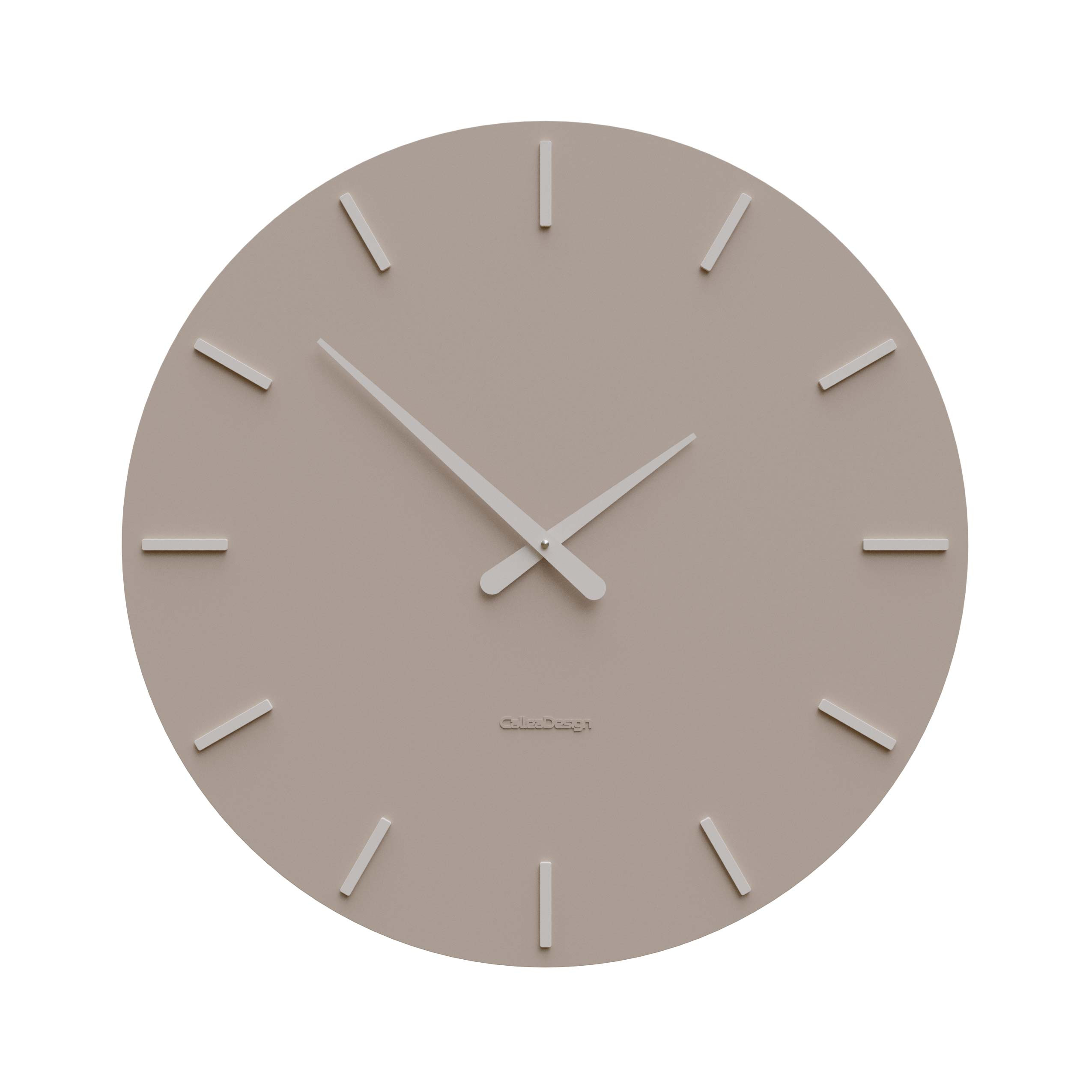 CalleaDesign Orologio Da Parete Fiocco 26 Cm - Moderno, Silenzioso, Made In Italy - Colore Melone