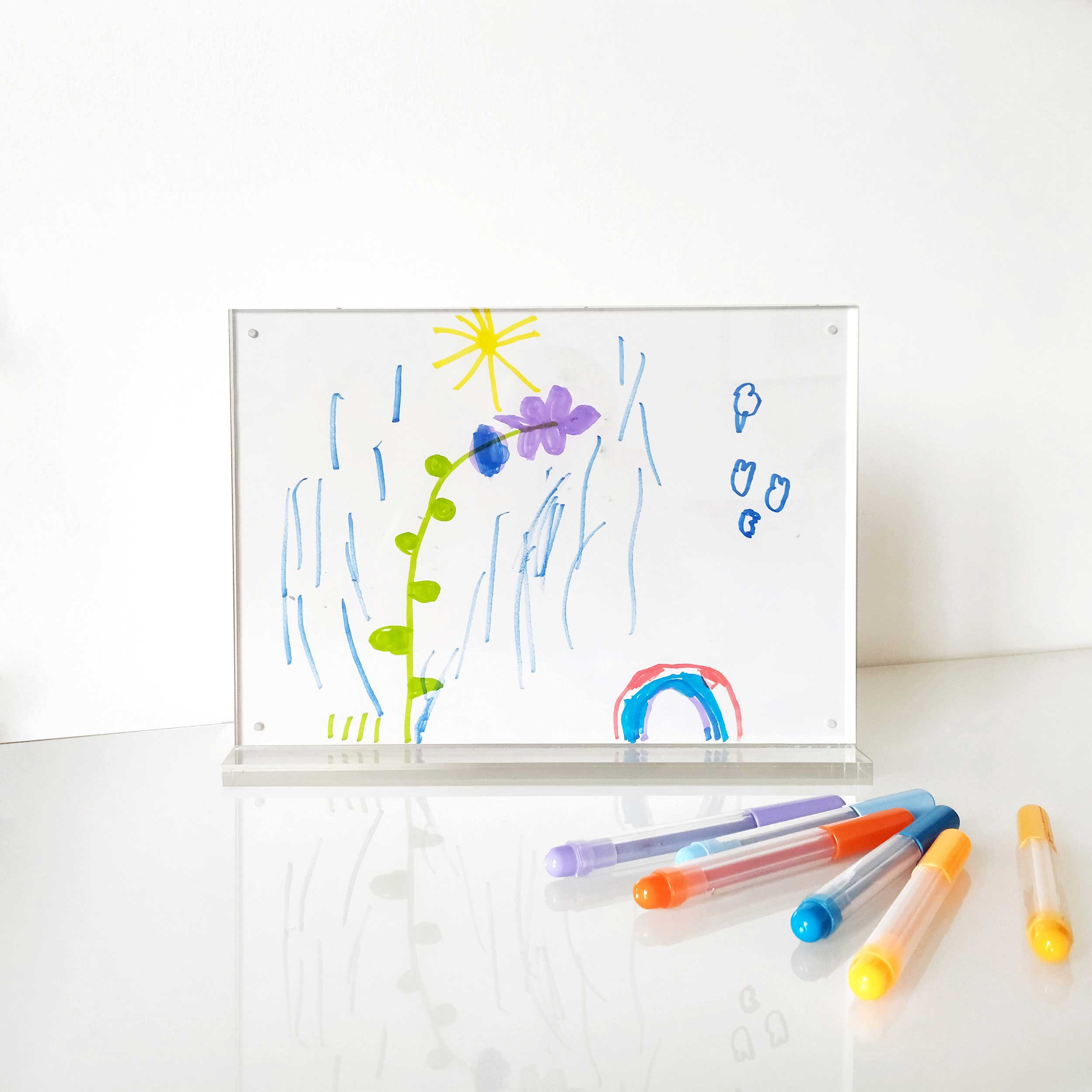 Photo Booth Frames 6 x 4 in acrilico trasparente chiusura magnetica