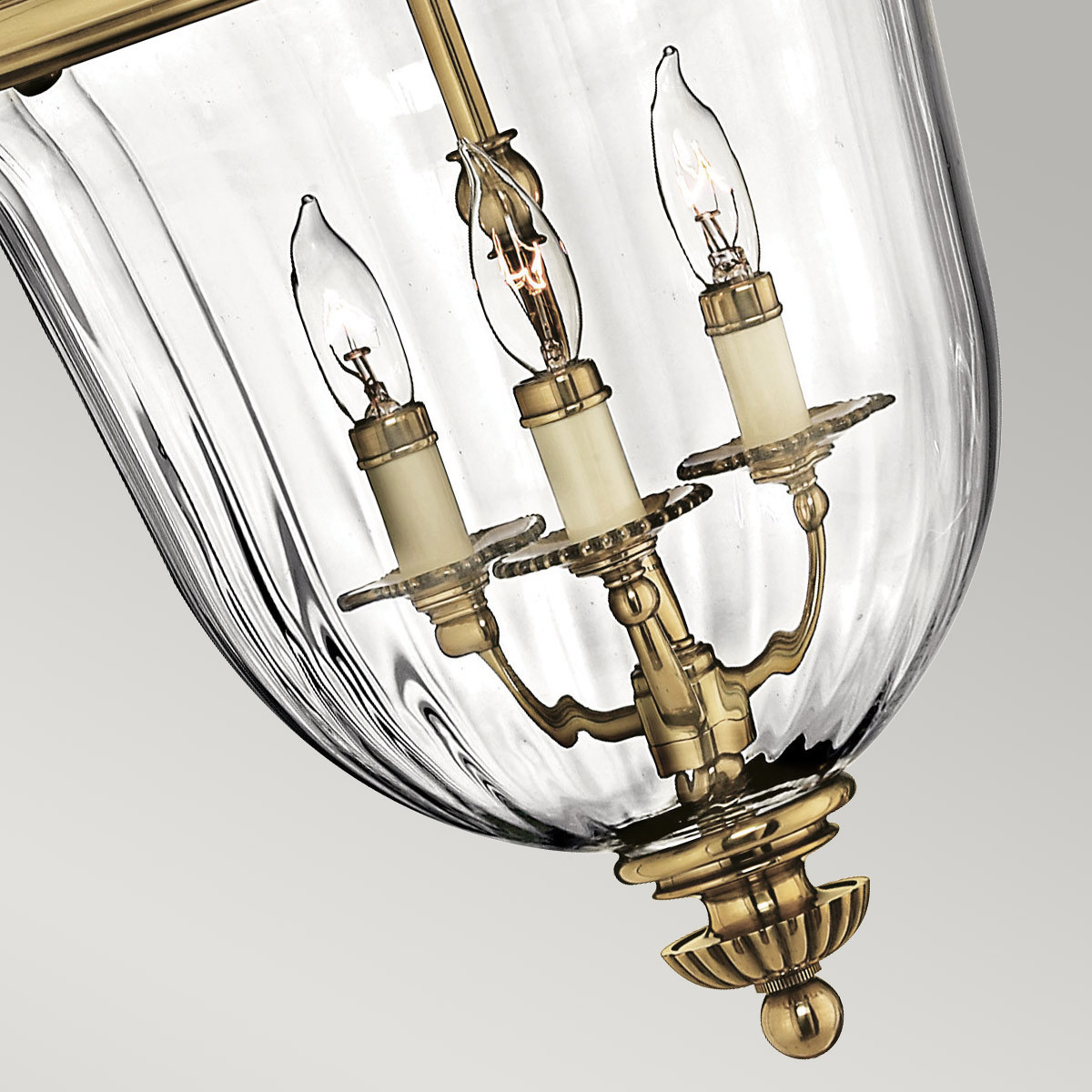 Lampadario Sospensione Vintage In Ottone Con 3 Sfere In Vetro - Regolabile, Per Cucina E Soggiorno