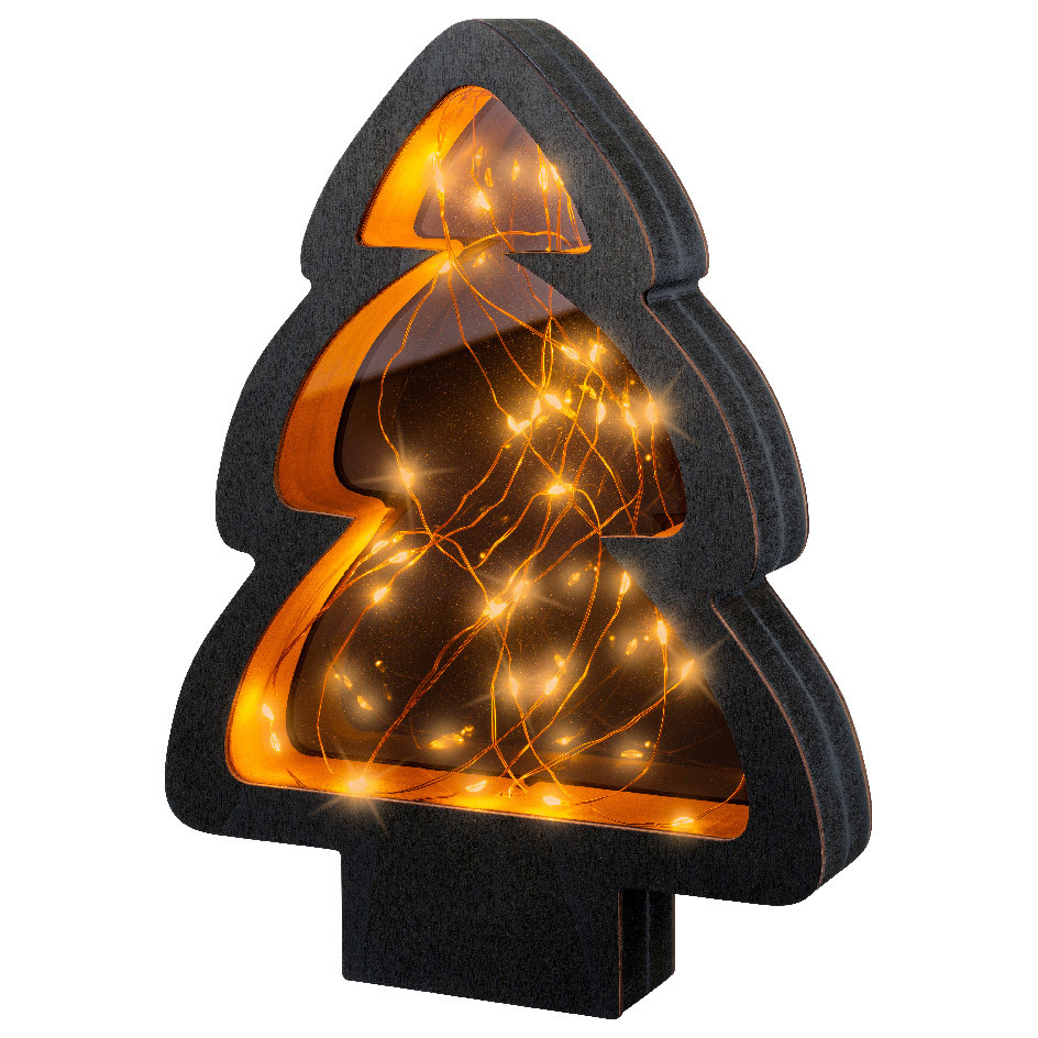 Albero Dei Soldi In Legno Con Luci LED - Regalo Di Denaro Personalizzato Per Matrimonio, Compleanno, Decorazione Da Tavolo Con Uccelli E Farfalle - 3
