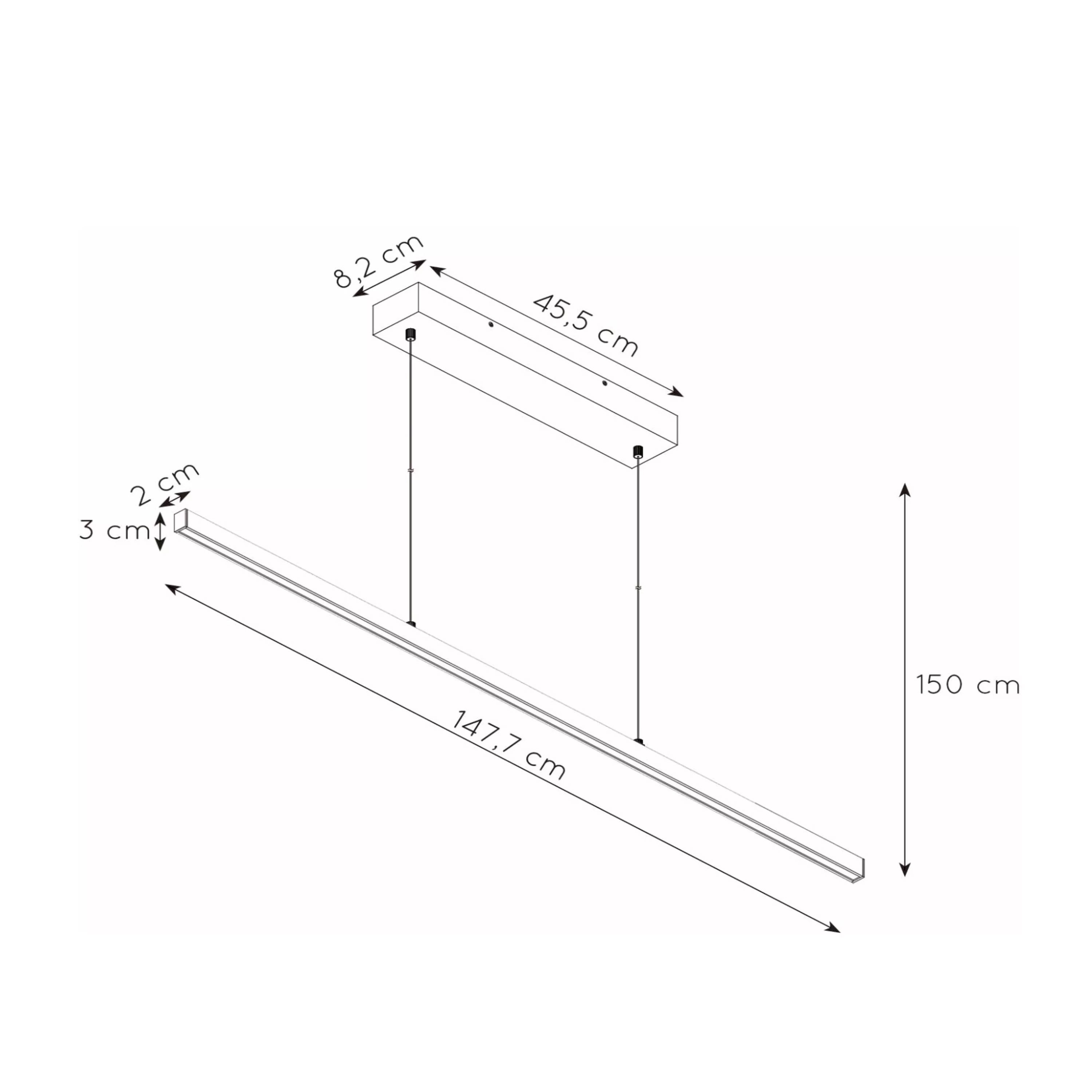Acquista ora la lampada a sospensione Lucide Sigma a LED dimmerabile ...