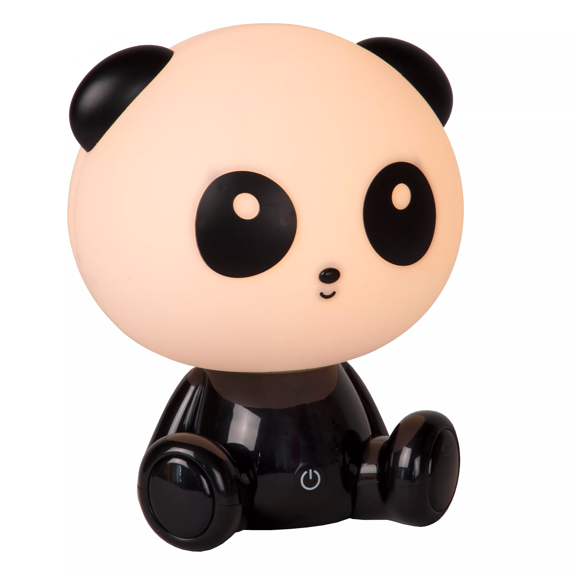 Luce notturna a forma di panda per camera da letto dei bambini, simpatica lampada da notte in silicone con controllo touch, ricaricabile tramite USB, lampada da comodino per bambini, donne