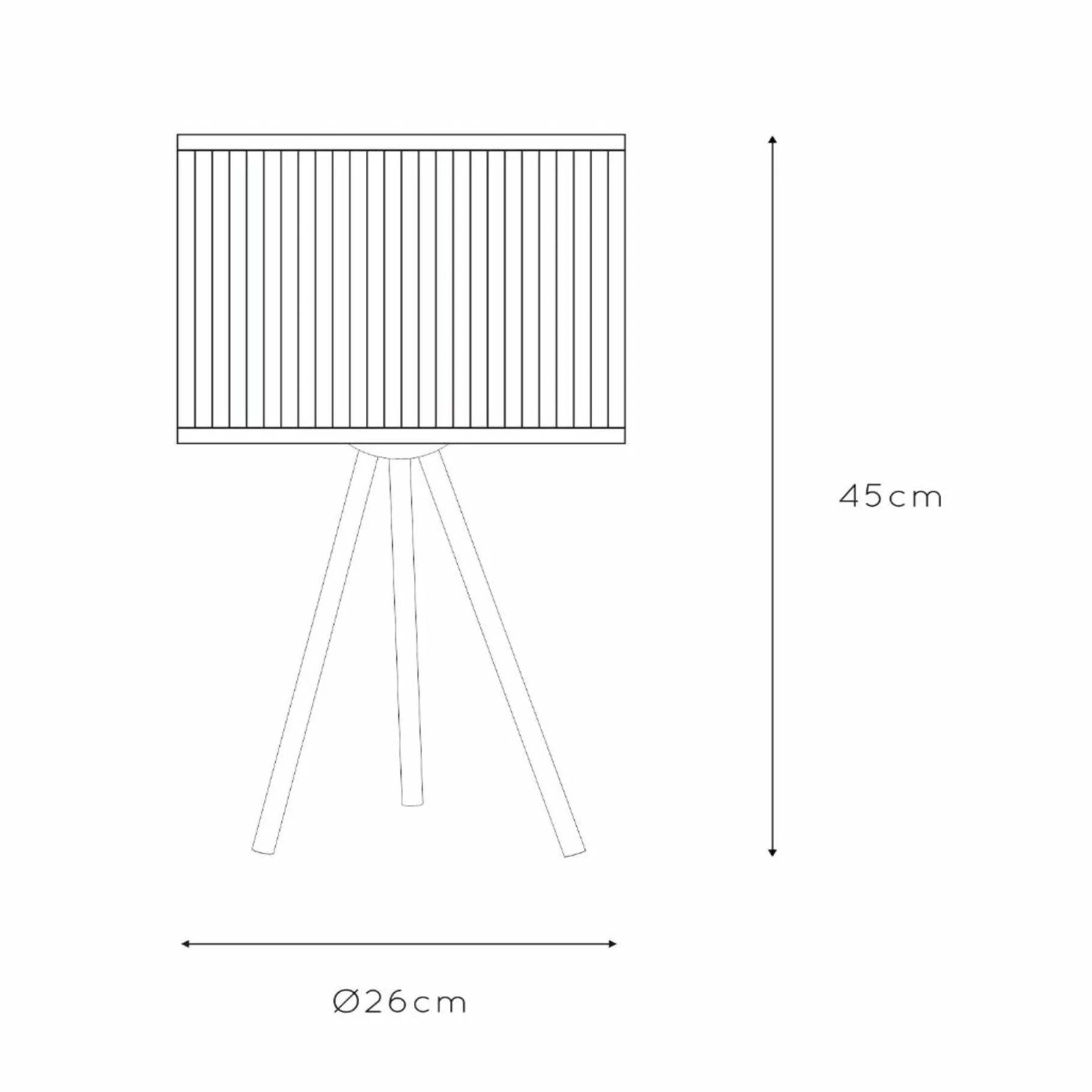 LUCIDE Marit – Lampada da tavolo – 10 cm – 1 X E27 – Oro opaco/ottone
