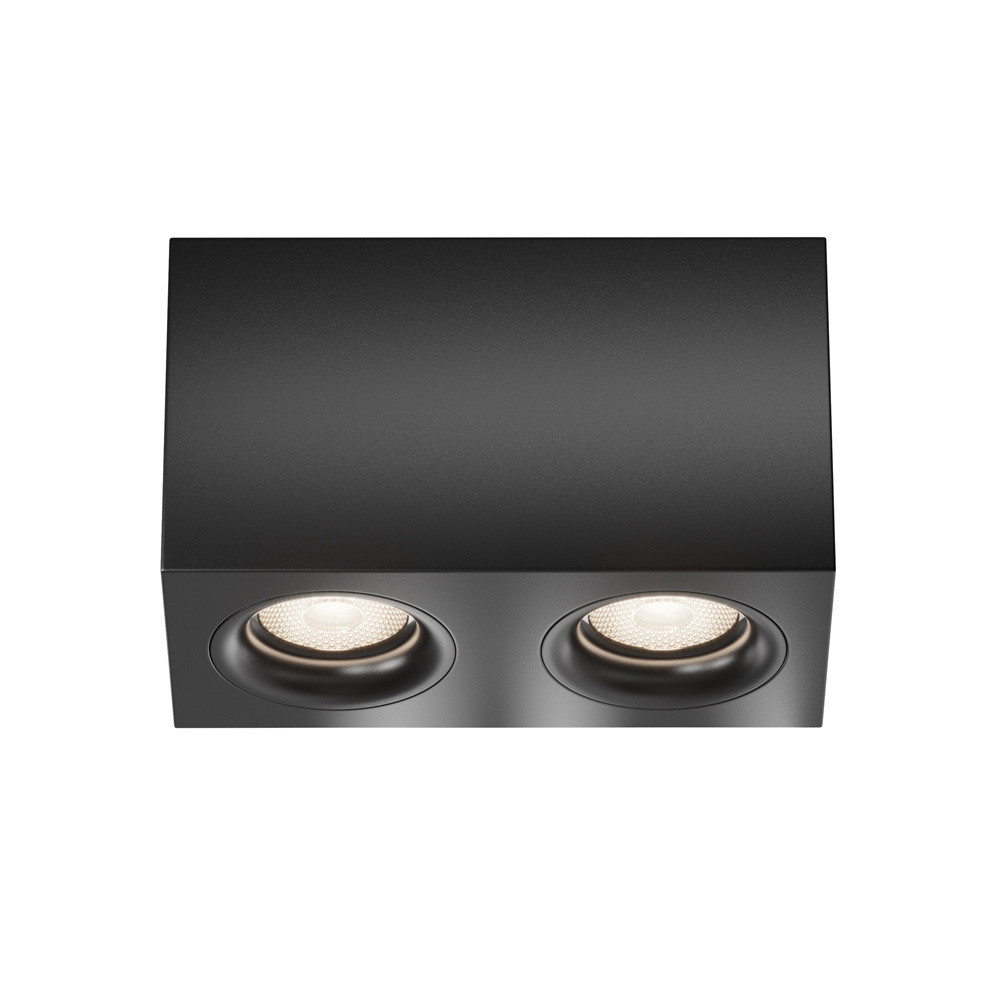 Gr4tec Faretti da soffitto a 4 vie, colore nero, plafoniera girevole da cucina, GU10, lampada da soffitto moderna, per interni, camera da letto, soggiorno, lampadina non inclusa