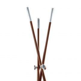  Pezzani - Stilo - Appendiabiti da terra in stile moderno struttura in acciaio verniciato sabbiato - Colore: Rame - SKU: 0/304#RS 