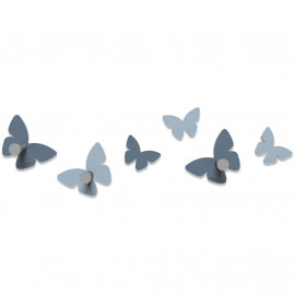  CalleaDesign - Farfalla - Appendiabiti da parete in legno - Colore: Carta da Zucchero - SKU: 50-13-2-44 