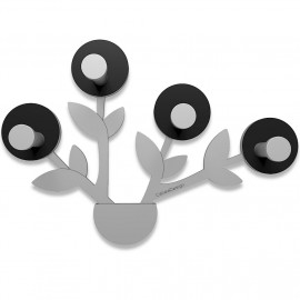  CalleaDesign - Francine - Appendiabiti in legno - Colore: Nero - SKU: 13-013-5 