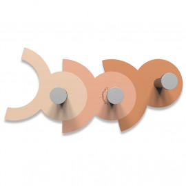  CalleaDesign - DienneA - Appendiabiti in legno - Colore: Pesca Chiaro - SKU: 13-014-22 