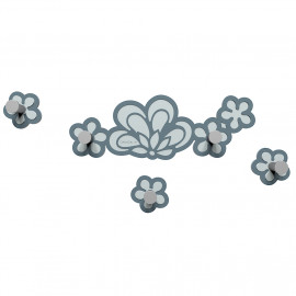  CalleaDesign - Merletto - Appendiabiti da parete - Colore: Carta da Zucchero - SKU: 56-13-1-44 