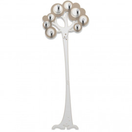  CalleaDesign - Albero - Appendiabiti da Parete - Colore: Caffelatte - SKU: 13-004-14 