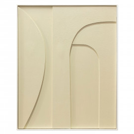 Agave - Quadro astratto dipinto a mano su tela di cotone con cornice Orbiter 3 80x100 - SKU: AG170346 
