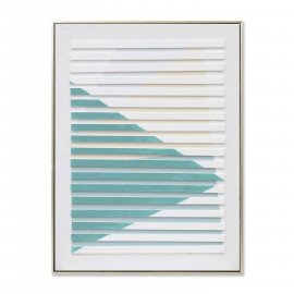  Agave - Quadro astratto moderno dipinto a mano su tela di cotone Bahaus 2 60x80 - SKU: AG150248 
