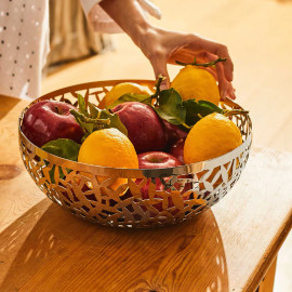  Alessi - Cactus! - Fruttiera grande in acciaio traforato dal design moderno ed elegante - SKU: MSA04/29- 