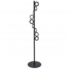  Arti e Mestieri - Tuttizeri - Appendiabiti da terra in metallo da design moderno - Colore: Nero - SKU: 0AP5121C71 