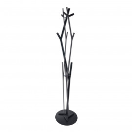  Arti e Mestieri - Uty - Appendiabiti da terra in metallo dal design moderno - Colore: Nero - SKU: 0AP3972C71 