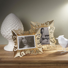  Arti e Mestieri - Vanity - Cornice portafoto in metallo dal design moderno ed elegante - Foto 13x18 - SKU: 0PF3725 