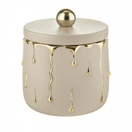  Bongelli Preziosi - Rugiada - Portagioie in marmorino con decori a goccia design moderno ed elagante - SKU: ME2690 