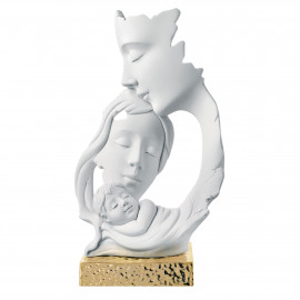  Bongelli Preziosi - Scultura da tavolo piccola in marmorino con la famiglia - SKU: ME2501/1 