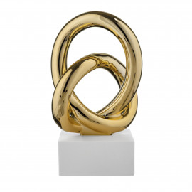  Bongelli Preziosi - Scultura moderna in marmorino con Nodo 1 - SKU: ME2598 