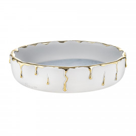  Bongelli Preziosi - Rugiada - Svuota tasche in marmorino con decori a goccia design moderno ed elagante - SKU: ME2687 