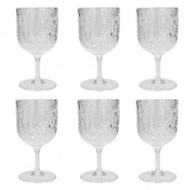  Brandani - Tropical - Set 6 pezzi calici per acqua in acrilico - Colore: Trasparente - SKU: B50077 