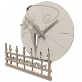  CalleaDesign - Gatto Romantico - Orologio da parete - SKU: 53-10-2 