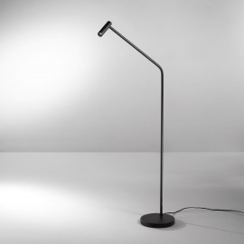  Ideal lux - Easy - Piantana a led moderna con struttura in metallo e diffusore orientabile - 1 Lampadina Led Integrato 3W - Lumen 420 - Gradi Kelvin 3000k Luce Calda - IP20 - SKU: 29547 