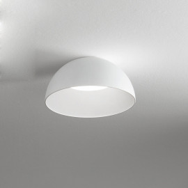  Ideal lux - Corolla - Plafoniera a led con struttura in metallo e diffusore in policarbonato - Colore: Bianco - 1 Lampadina Led Integrato 24W - Lumen 2750 - Gradi Kelvin 3000k Luce Calda - IP20 - SKU: 297149 