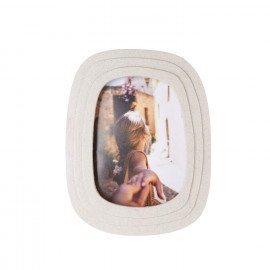  L'Oca Nera - Neo Classic - Portafoto ovale grande in resina dal design moderno - Foto 13x18 - SKU: 1F208 