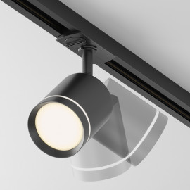  Maytoni - Orlo - Faretto a led moderno in alluminio per sistema a binario - 1 Lampadina Led Integrato 5W - Lumen 200 - Gradi Kelvin 3000k Luce Calda - IP20 - SKU: TR085-1-5W3K 