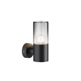  Maytoni - Amas - Lampada da parete per esterno con struttura in alluminio e diffusore in vetro - Colore: Grafite - 1 Lampadina E27 60W - IP54 - SKU: O432WL-01GF 