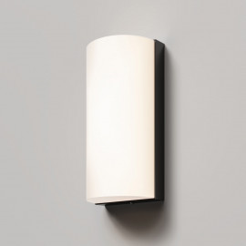  Maytoni - Badd - Lampada da parete per esterno in alluminio e diffusore ovale a LED in acrilico - Colore: Grafite - 1 Lampadina Led Integrato 10W - Lumen 700 - Gradi Kelvin 3000k Luce Calda - IP54 - SKU: O454WL-L10GF3K1 