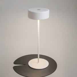  Maytoni - AI Collaboration - Lampada da tavolo in metallo dal design moderno con diffusore a LED - 1 Lampadina Led Integrato 3W - Lumen 120 - Gradi Kelvin 2200k-4000k - IP20 - SKU: MOD229TL-L3- 