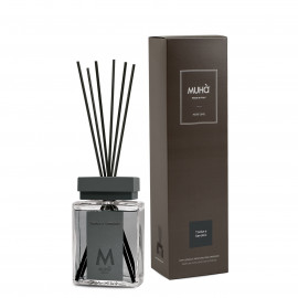  Muhà - Bastoncino - Profumazione per ambiente con diffusore in bottiglia e bastoncini - Colore: Grigio Scuro - SKU: B109 