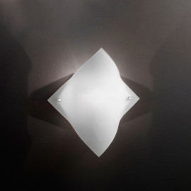  Perenz - Cake - Applique grande di design moderno diffusore in vetro satinato - Colore: Bianco - 4 Lampadine E27 60W - IP20 - SKU: 6024 