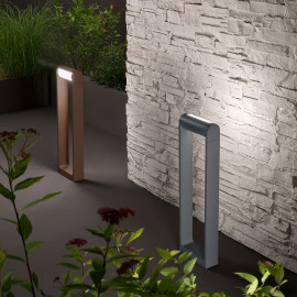  Perenz - Orienta - Paletto da giardino a led in metallo e diffusore in acrilico - 1 Lampadina Led Integrato 12W - Lumen 960 - Gradi Kelvin 3000k Luce Calda - IP65 - SKU: 8334 