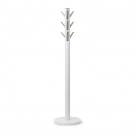  Umbra - Flapper - Appendiabiti da terra in stile moderno "Flapper" - Colore: Bianco - SKU: 320361-660 