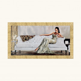  Artitalia - Stampa con cornice dorata a tema figurativo dettagli glitterati - SKU: WRD512 