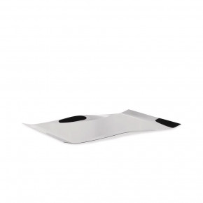  Alessi - Vassoio rettangolare Mao-Mao - Colore: Acciaio - SKU: FM05/55 