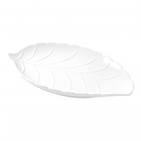  Brandani - Vassoio in porcellana a forma di foglia - Colore: Bianco - SKU: B51130 