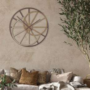  CalleaDesign - Theresa - Orologio da parete in legno di grandi dimensioni - SKU: 10-328 