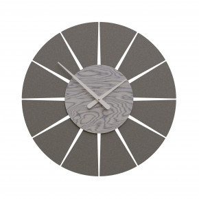  CalleaDesign - Extreme - Orologio da parete rotondo medio dal design moderno ed elegante - Colore: Grigio Sottsass - SKU: 10-212-82 
