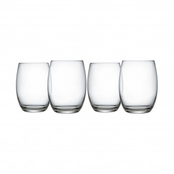 Alessi Set di 4 bicchieri per long drink in vetro cristallino Mami XL