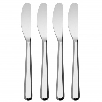 Alessi Coltelli da tavola in acciaio Set 6 pezzi Amici